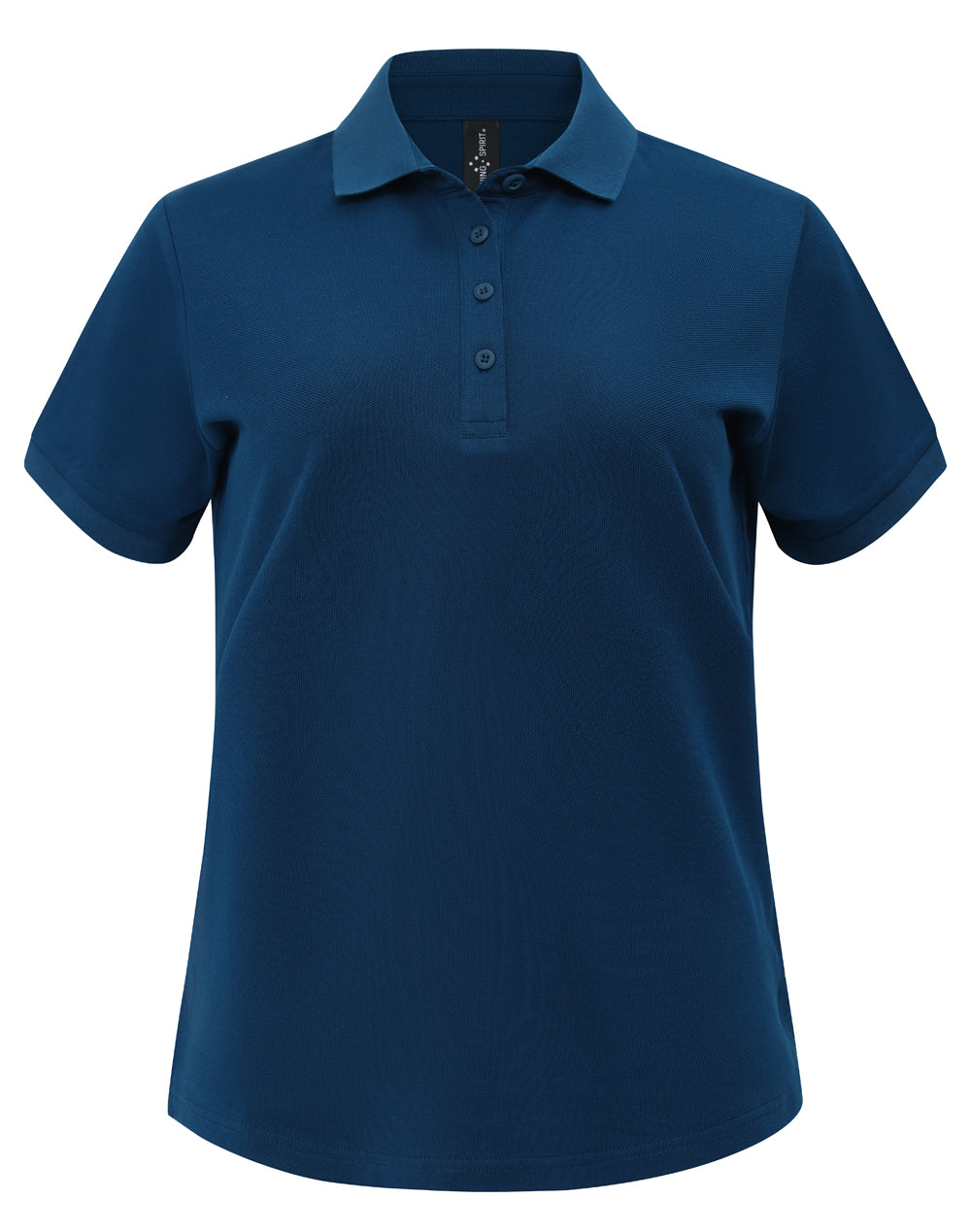Winning Spirit - Ladies Ultrafine Cotton Pique Short Sleeve Polo - PS72