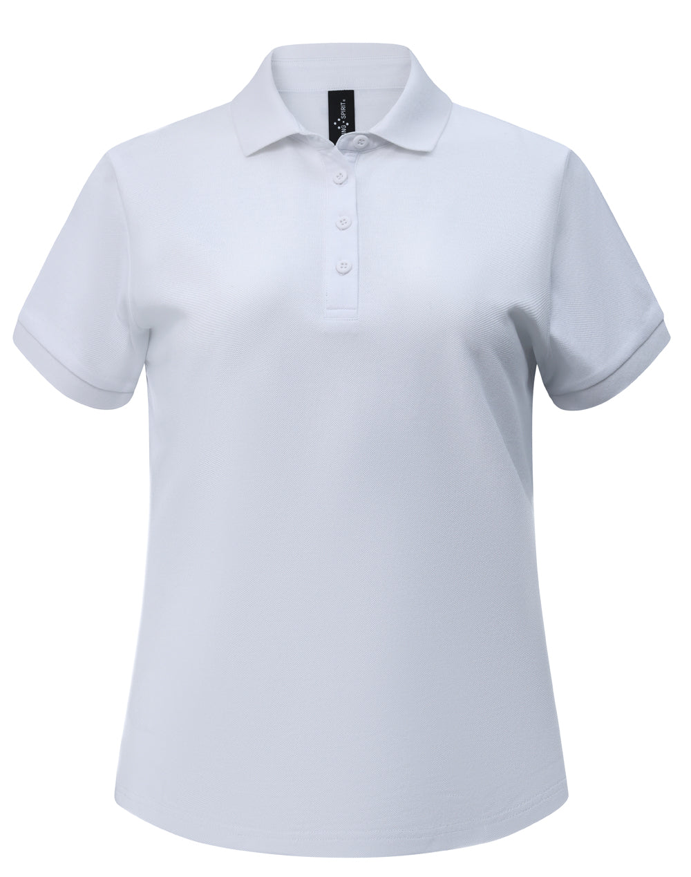 Winning Spirit - Ladies Ultrafine Cotton Pique Short Sleeve Polo - PS72