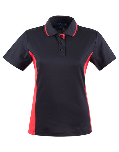 Winning Spirit -Women's TrueDry® Contrast Short Sleeve Polo-PS74