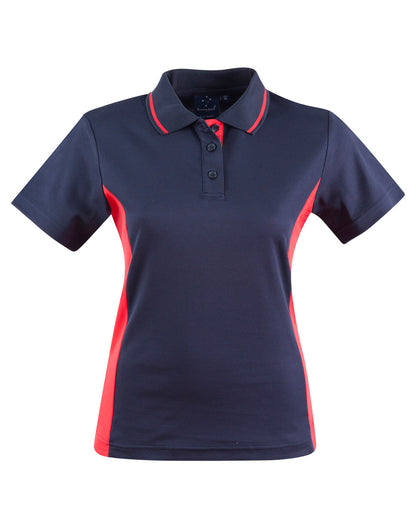 Winning Spirit -Women's TrueDry® Contrast Short Sleeve Polo-PS74