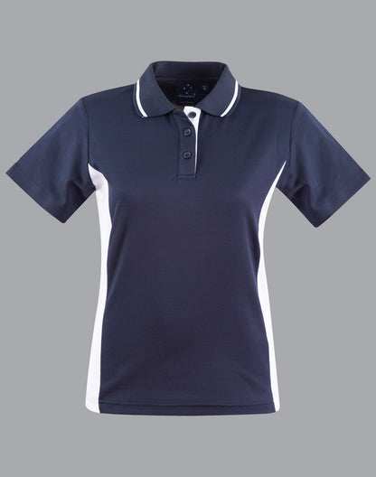 Winning Spirit -Women's TrueDry® Contrast Short Sleeve Polo-PS74