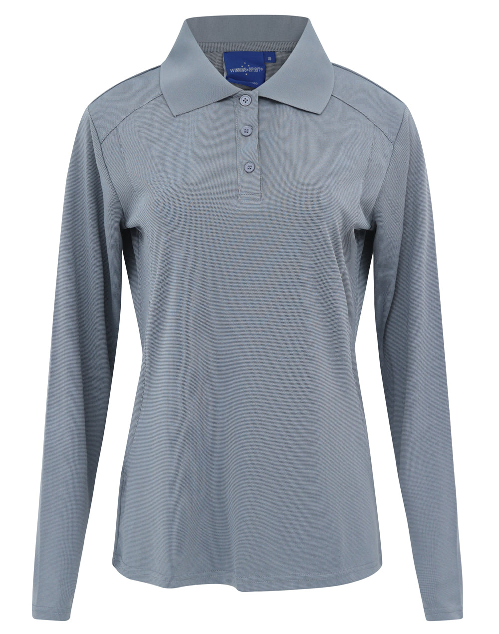 Winning Spirit-Lucky Bamboo Long Sleeve Polo Ladies-PS90