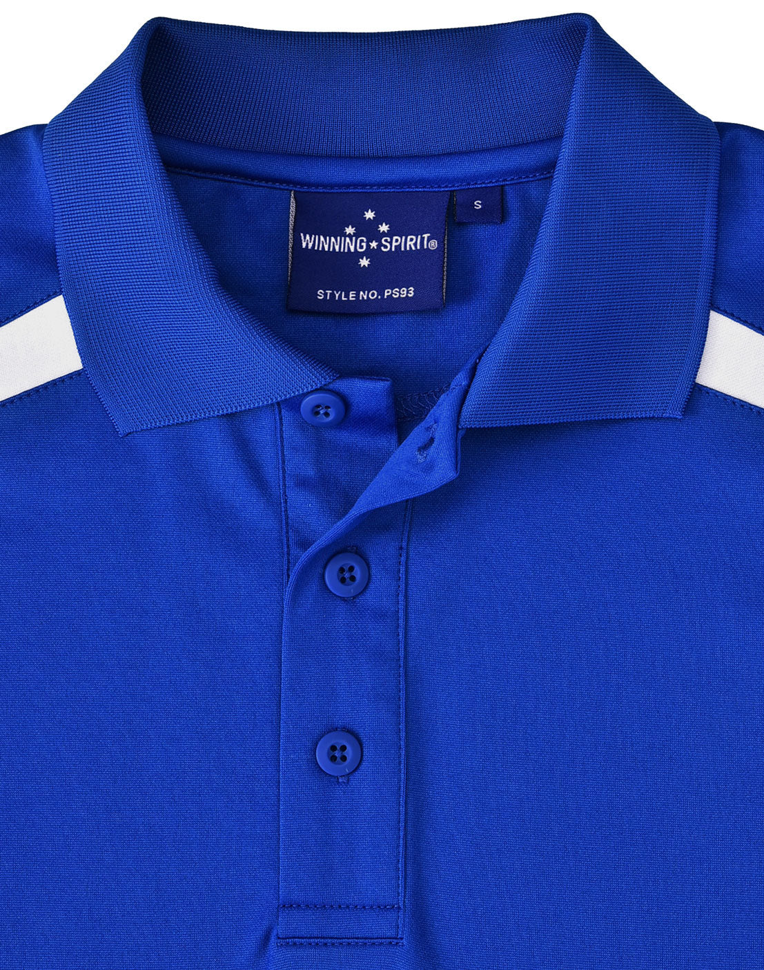 Winning Spirit - Mens Sustainable Poly/Cotton Contrast SS Polo - PS93 - 2nd