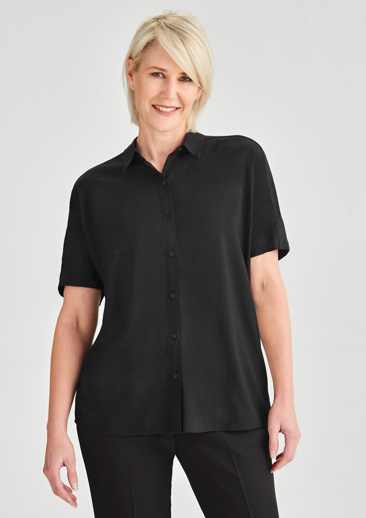 Biz Corporate - Dahlia Womens Short Sleeve Blouse - RB365L