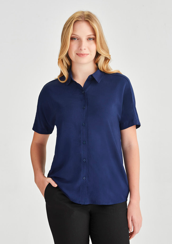 Biz Corporate - Dahlia Womens Short Sleeve Blouse - RB365L