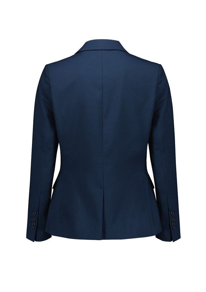 Biz Corporates - Womens Renew Single Button Mid Length Jacket - RJ401L