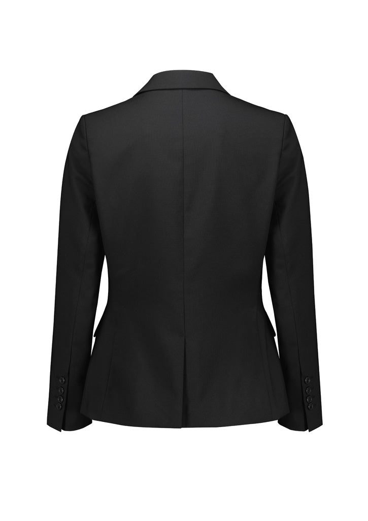 Biz Corporates - Womens Renew Single Button Mid Length Jacket - RJ401L