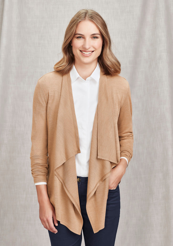 Biz Corporates - Womens Sofia Waterfall Cardigan - RLC267L