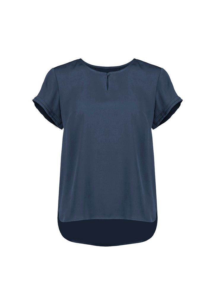 Biz Corporates - Womens Evelyn Short Sleeve Blouse - RU569LS