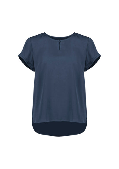 Biz Corporates - Womens Evelyn Short Sleeve Blouse - RU569LS