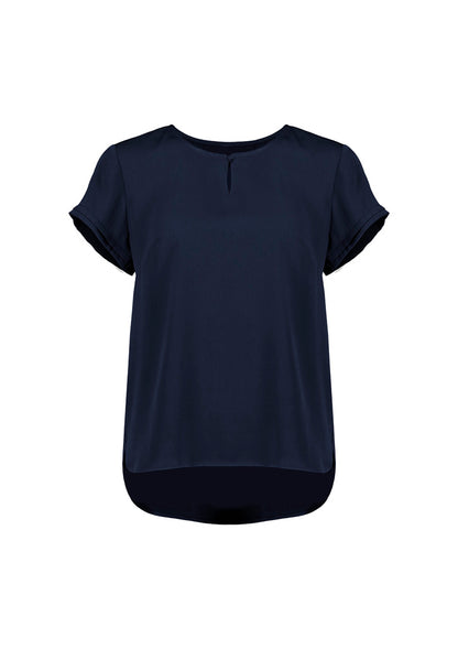 Biz Corporates - Womens Evelyn Short Sleeve Blouse - RU569LS