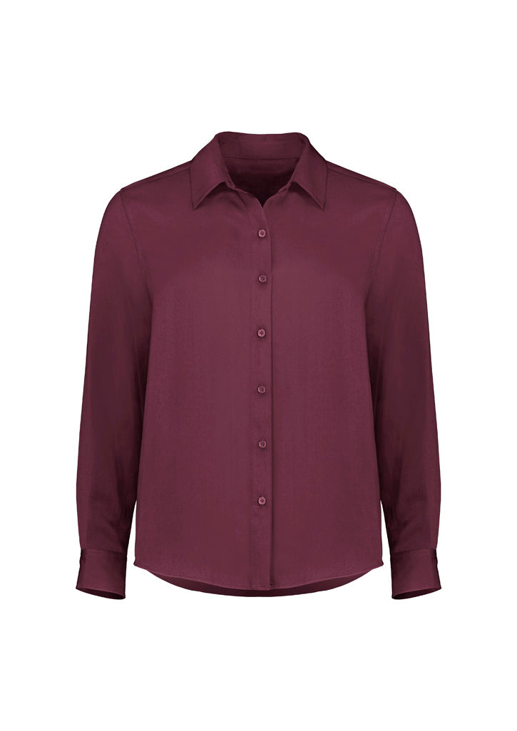 Biz Corporates - Womens Evelyn Long Sleeve Shirt - RU570LL
