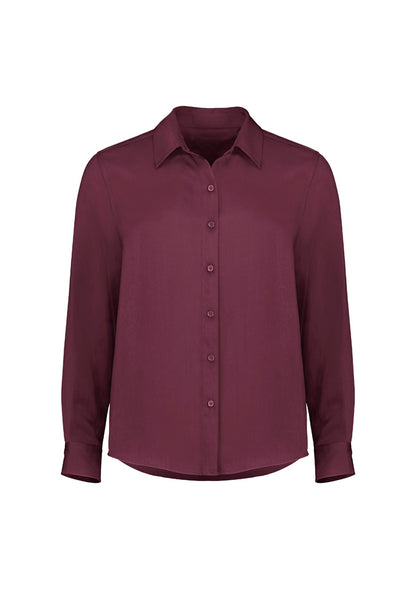 Biz Corporates - Womens Evelyn Long Sleeve Shirt - RU570LL