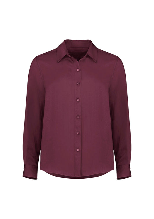 Biz Corporates - Womens Evelyn Long Sleeve Shirt - RU570LL