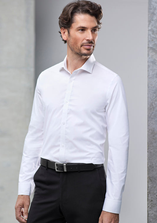 Biz Collection - Mens Mason Tailored Long Sleeve Shirt - S335ML