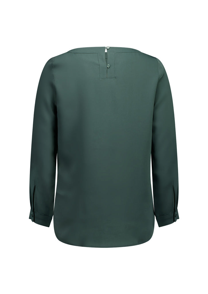 Biz Collection Ladies Madison Boatneck Blouse  S828LL