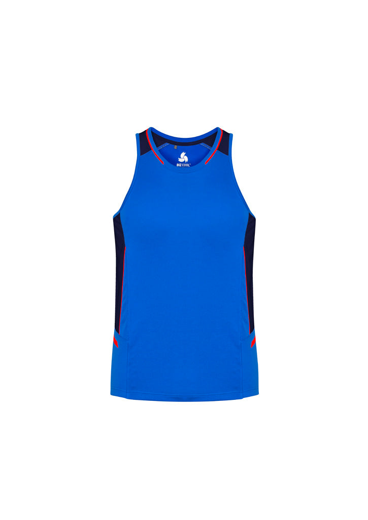 Biz Collection Mens Renegade Singlet-SG702M