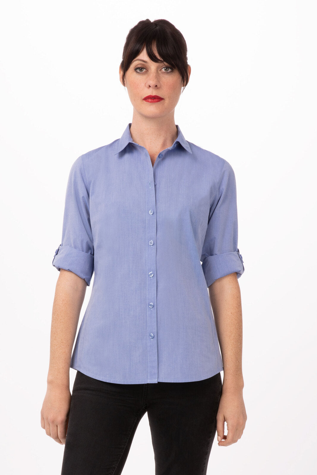 Chef Works - Women's Modern Chambray Dress Shirt