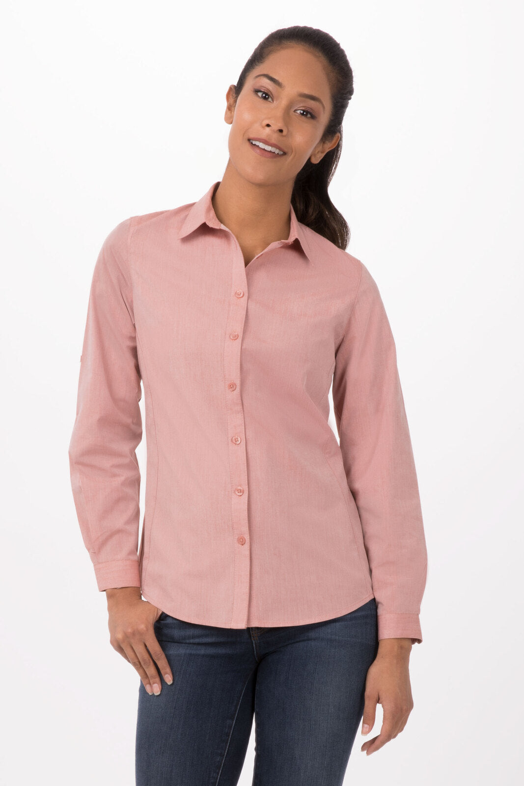 Chef Works - Women's Modern Chambray Dress Shirt