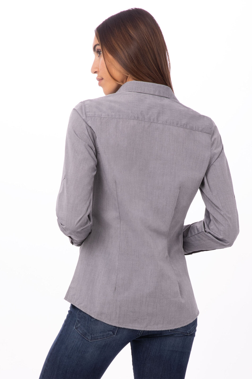 Chef Works - Women's Modern Chambray Dress Shirt