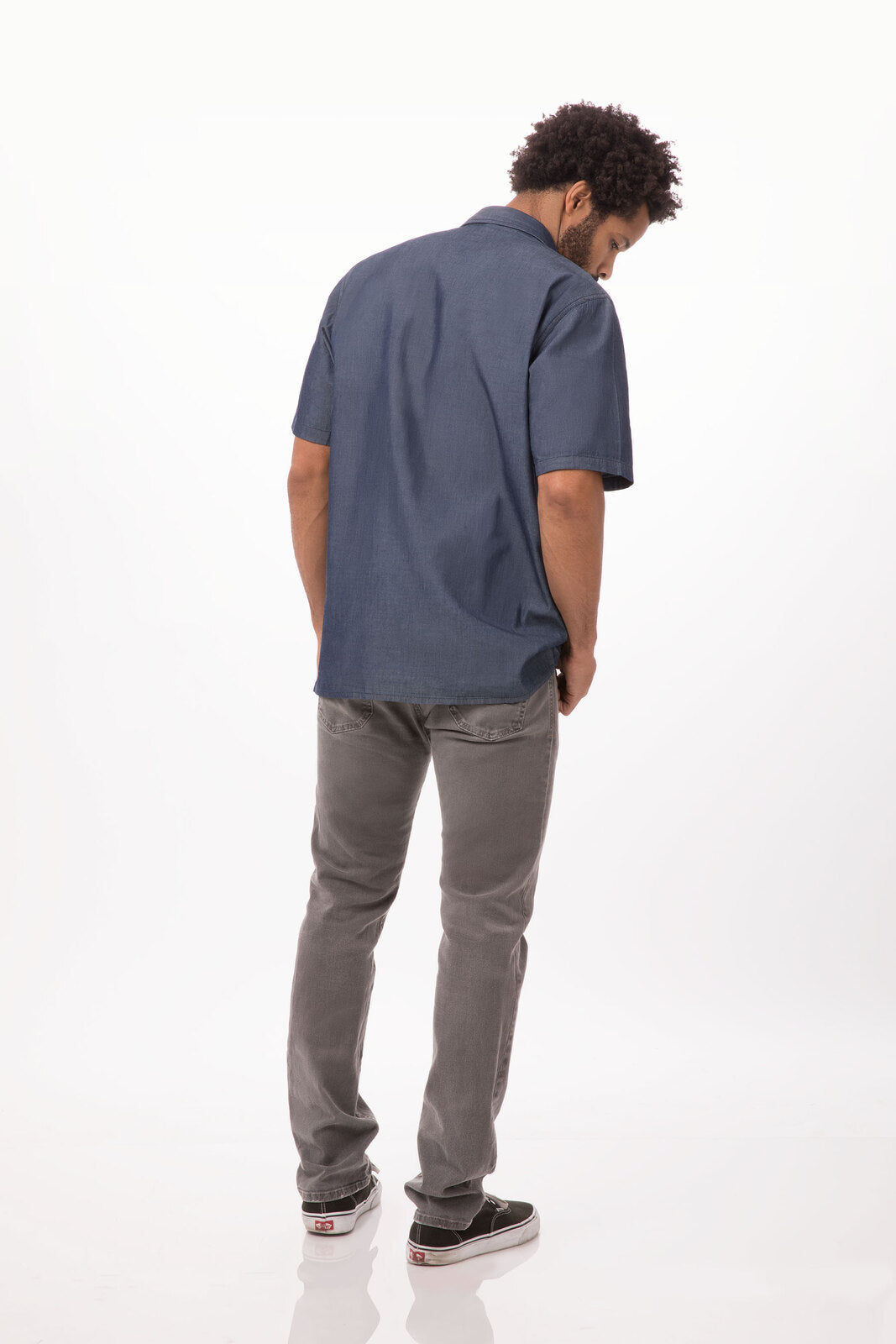 Chef Works - Detroit Short Sleeve Denim Shirt