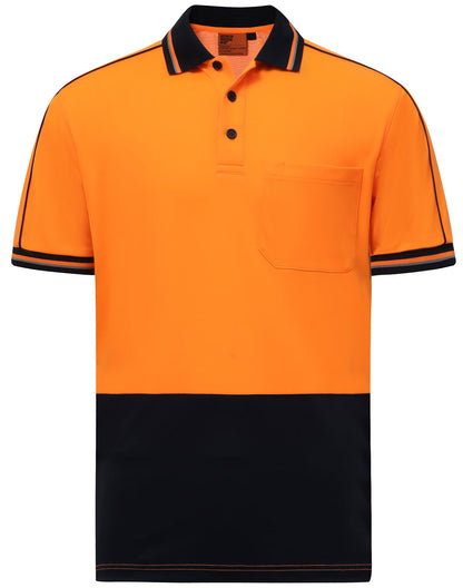 Winning Spirit - Hi Vis Sustainable Cool Breeze Safety Polo - SW89