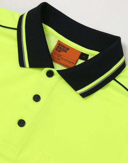 Winning Spirit - Hi Vis Sustainable Cool Breeze Safety Polo - SW89