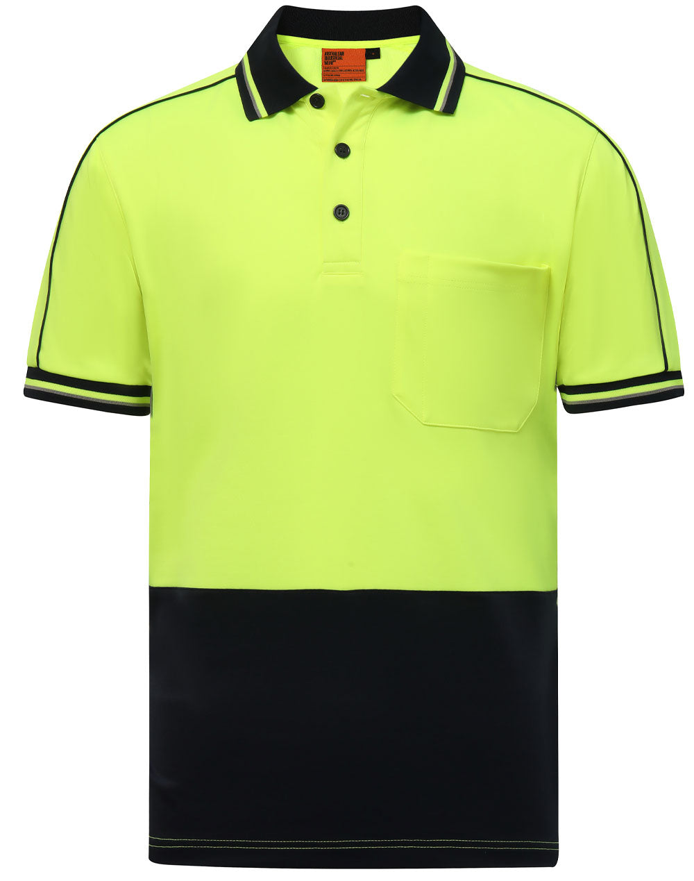 Winning Spirit - Hi Vis Sustainable Cool Breeze Safety Polo - SW89