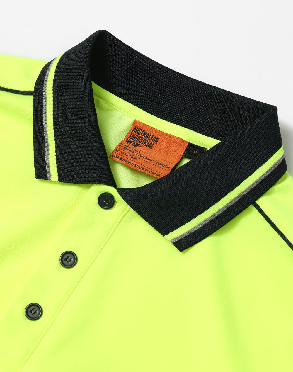 Winning Spirit - Hi Vis Sustainable Cool-Breeze Safety Polo - SW90
