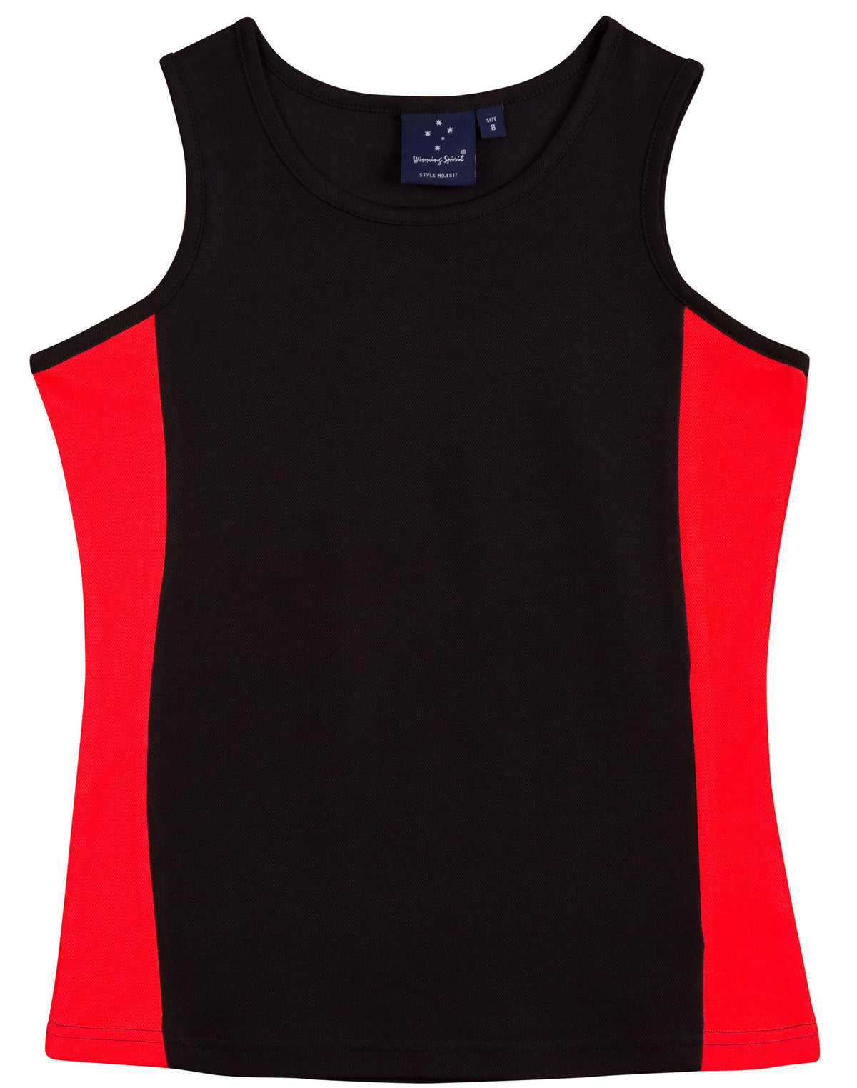 Winning Spirit - Ladies' Teammate TrueDry Contrast Singlet - TS17
