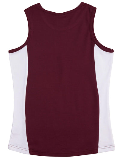 Winning Spirit - Ladies' Teammate TrueDry Contrast Singlet - TS17