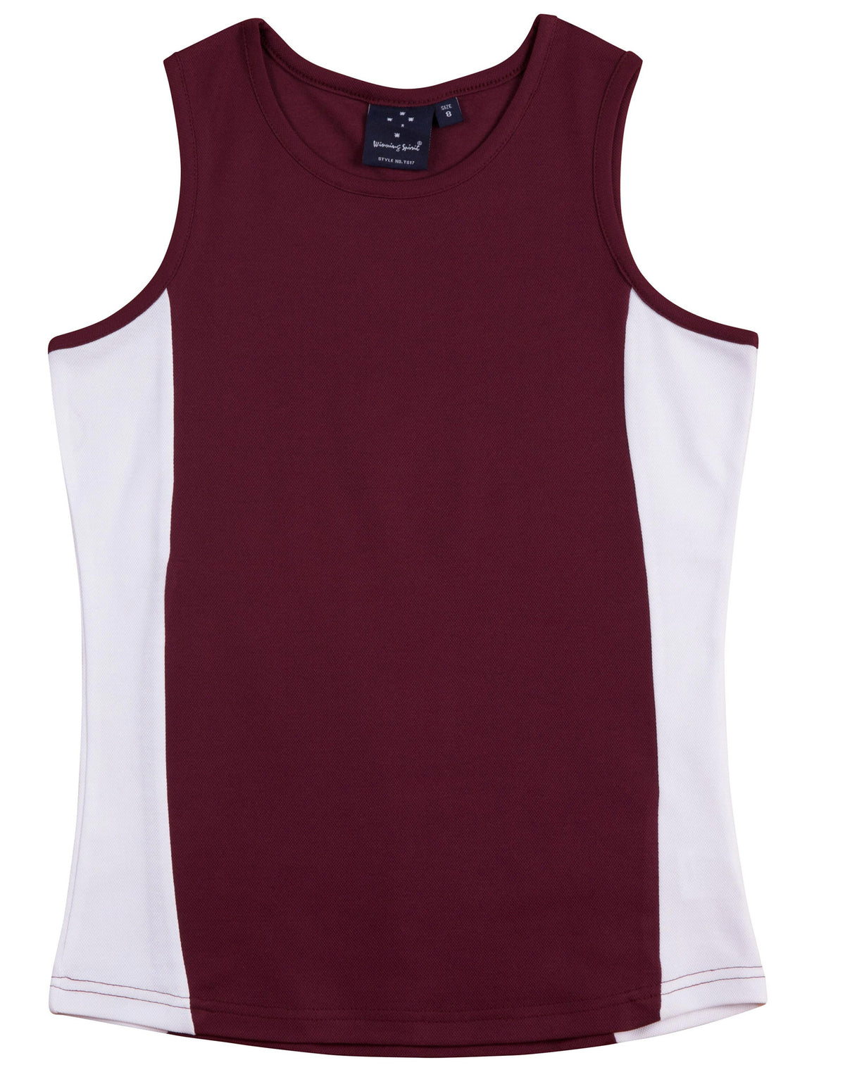 Winning Spirit - Ladies' Teammate TrueDry Contrast Singlet - TS17