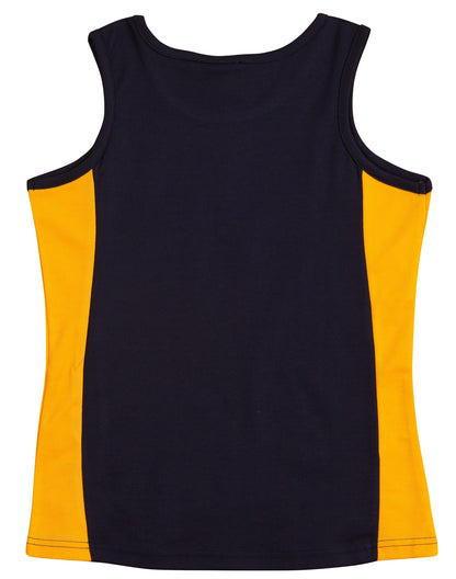 Winning Spirit - Ladies' Teammate TrueDry Contrast Singlet - TS17