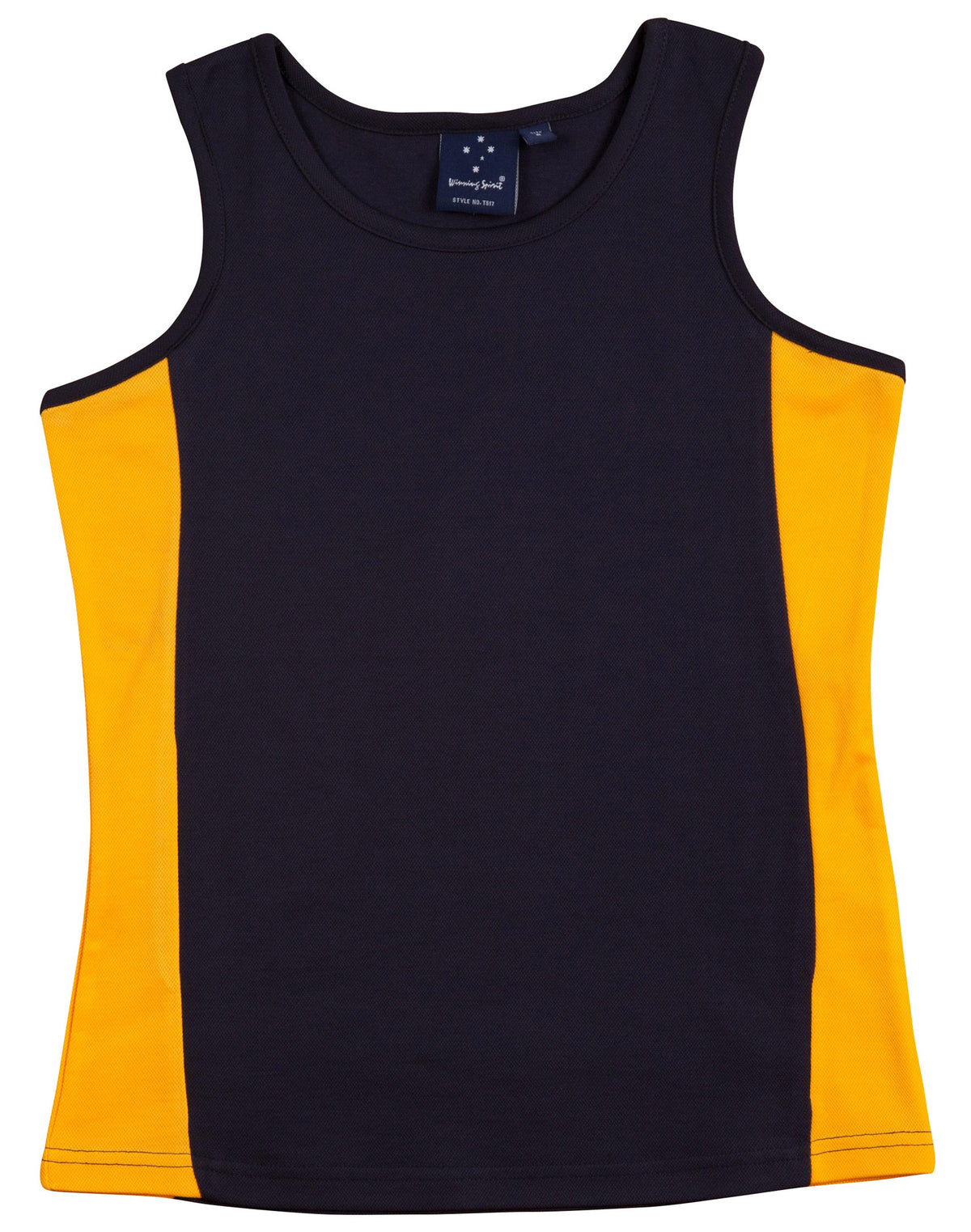 Winning Spirit - Ladies' Teammate TrueDry Contrast Singlet - TS17