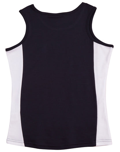 Winning Spirit - Ladies' Teammate TrueDry Contrast Singlet - TS17