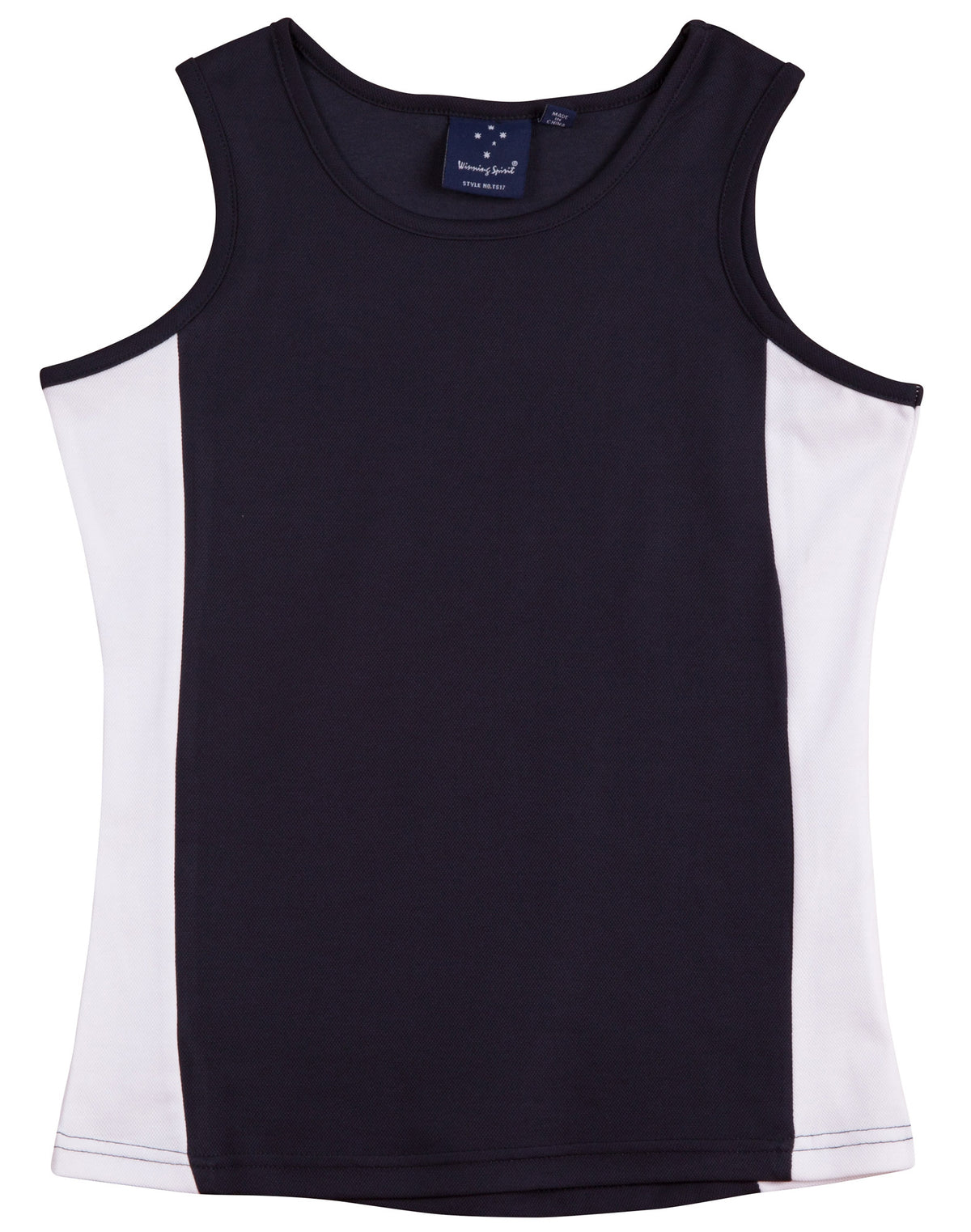 Winning Spirit - Ladies' Teammate TrueDry Contrast Singlet - TS17