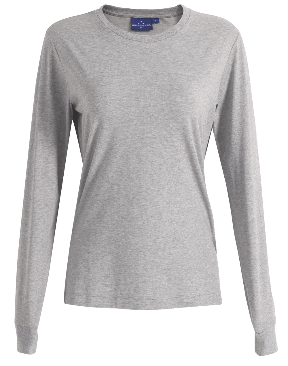Winning Spirit - Mens Premium Cotton Face L/S Tee - TS47