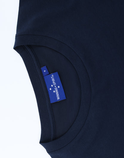 Winning Spirit - Mens Premium Cotton Face L/S Tee - TS47