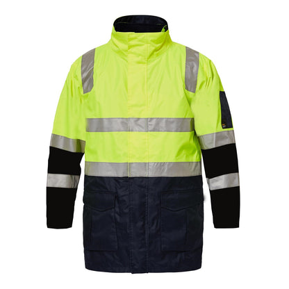 Work Craft -Hi Vis 4 in 1 Jacket With Tape - WW9022