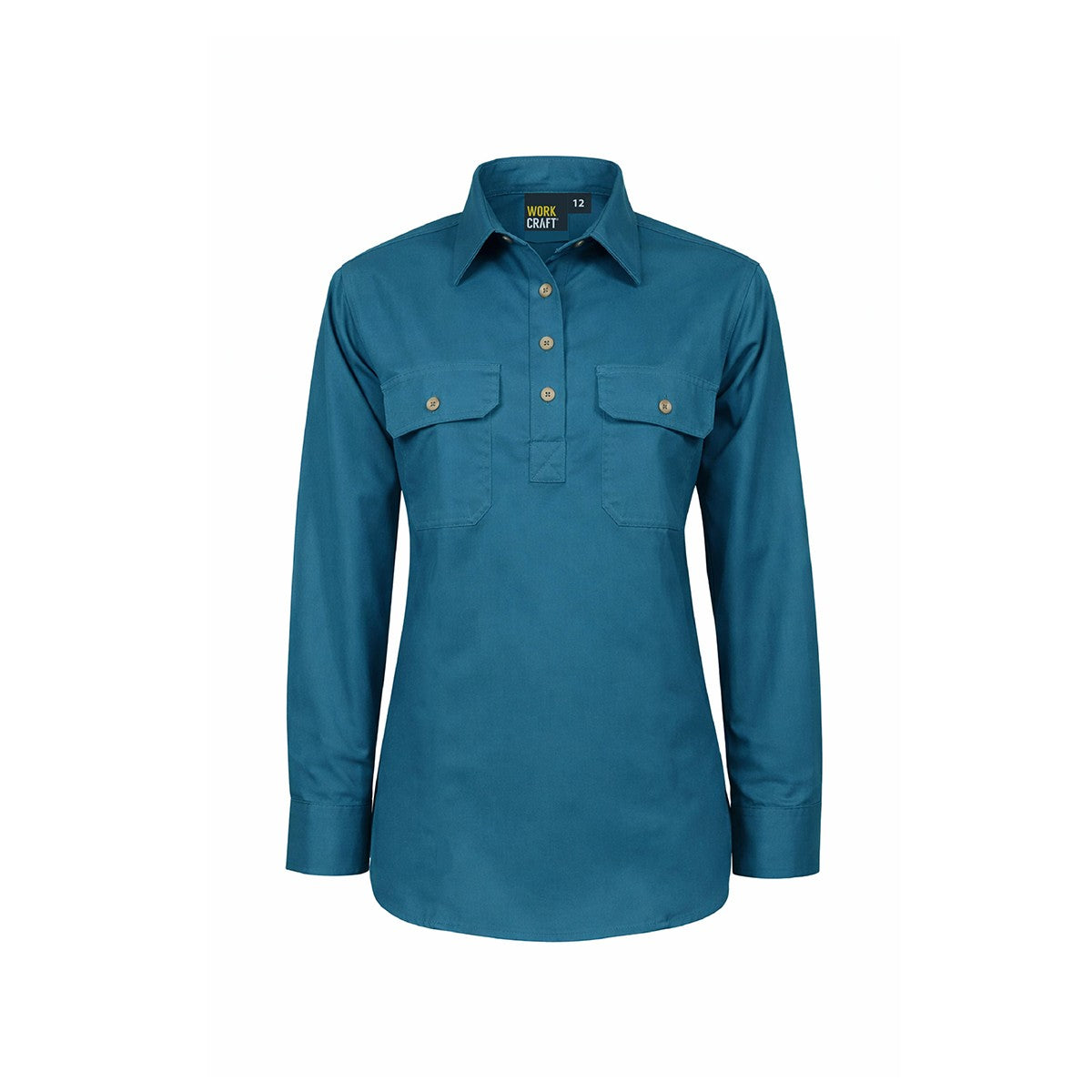WORKCRAFT - Ladies Closed Front Shirt - WSL505