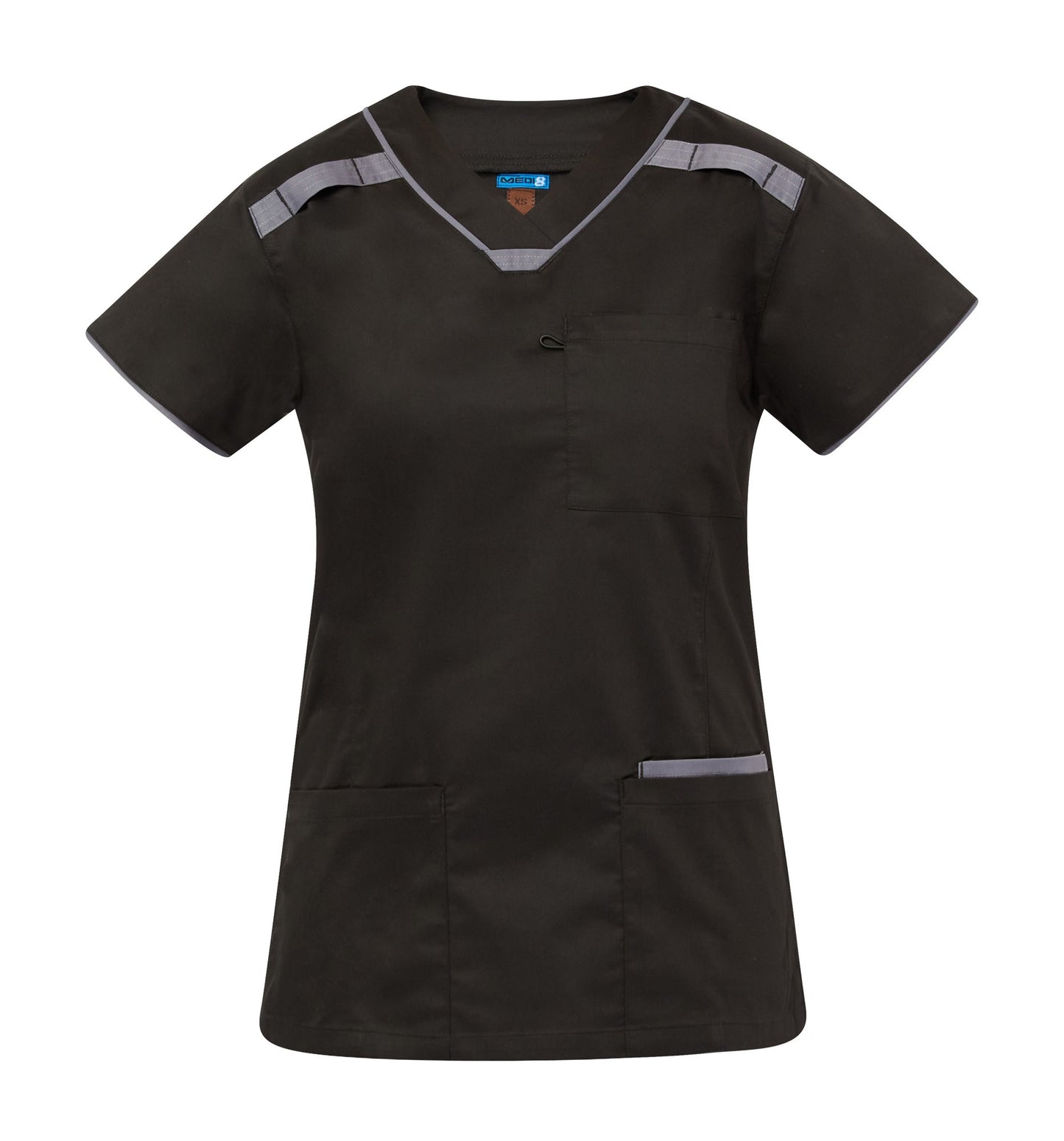 MEDI18 - Womens Stretch Scrub Top - M88026