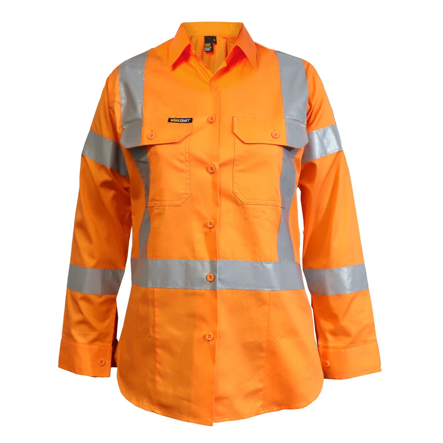 Workcraft -Ladies NSW Rail X- Pattern Shirt - WSL509