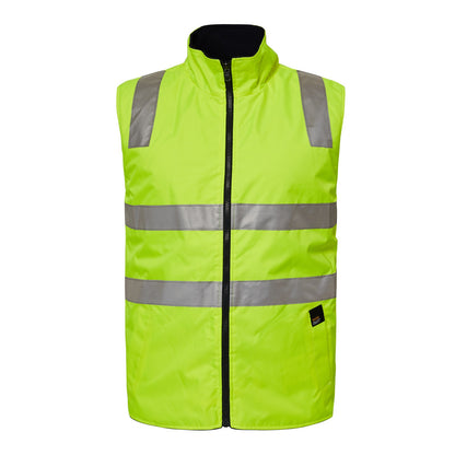 Work craft - Hi Vis Reversible Vest - Tape - WW9023