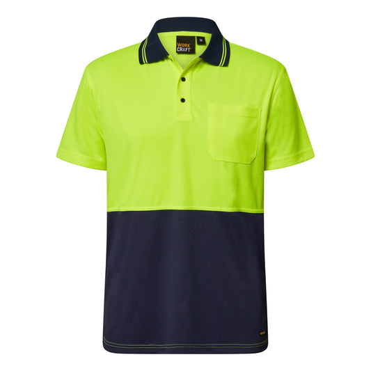 Workcraft - Hi Vis Lightweight Polo S/S - WSP208