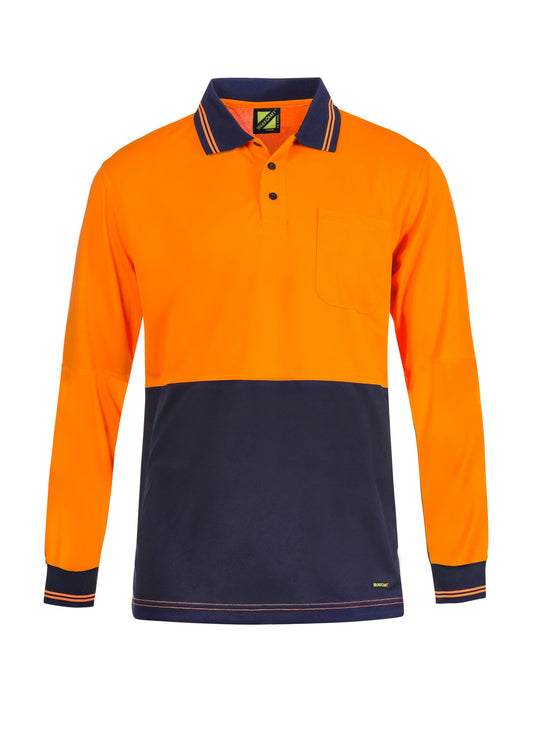 Workcraft - Hi Vis Lightweight Polo L/S - WSP209