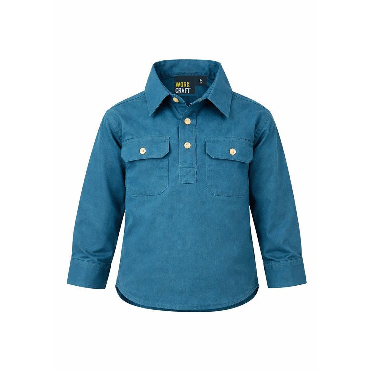 Ncc - WSK131 Kids Closed Front Cotton Shirt