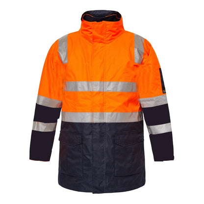 Work Craft -Hi Vis 4 in 1 Jacket With Tape - WW9022