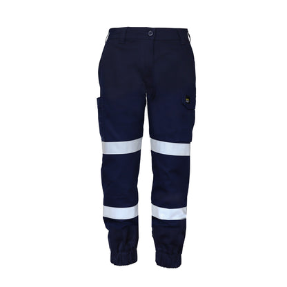 Workcraft - Womens Stretch Cargo Pant/Tape - WPL476