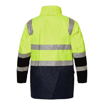 Work Craft -Hi Vis 4 in 1 Jacket With Tape - WW9022