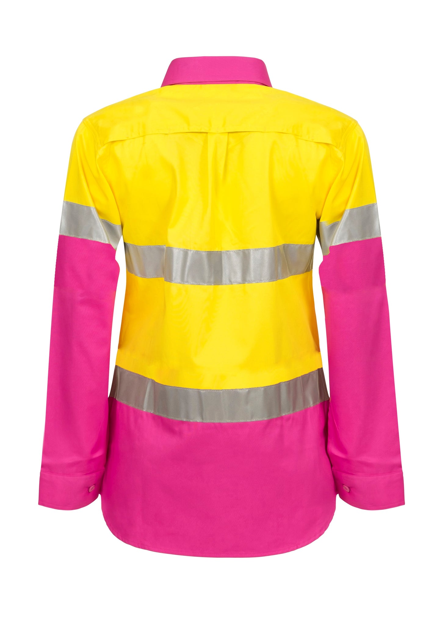 Workcraft - Ladies Hi Vis Shirt CSR Tape - L/S - WSL501